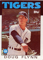 1986 Topps Baseball Cards      436     Doug Flynn